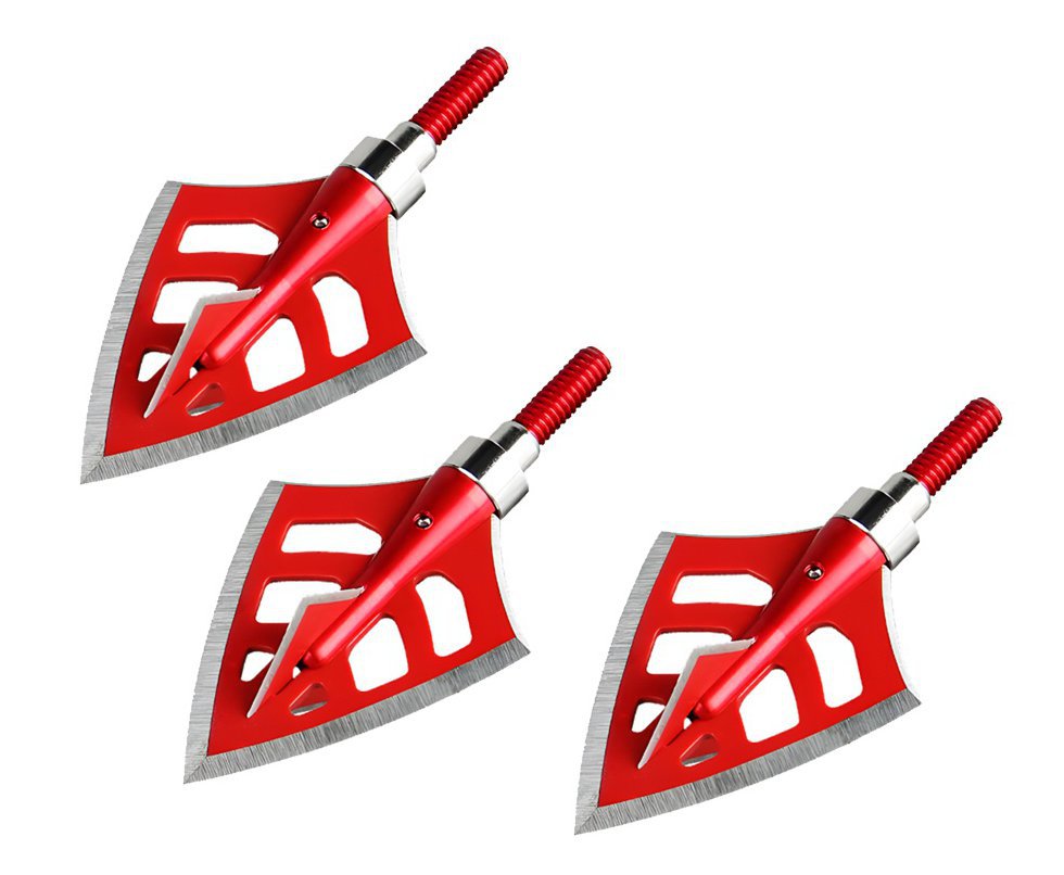 Kit Ponteira de Seta 3 laminas para flecha F-13 Artemis