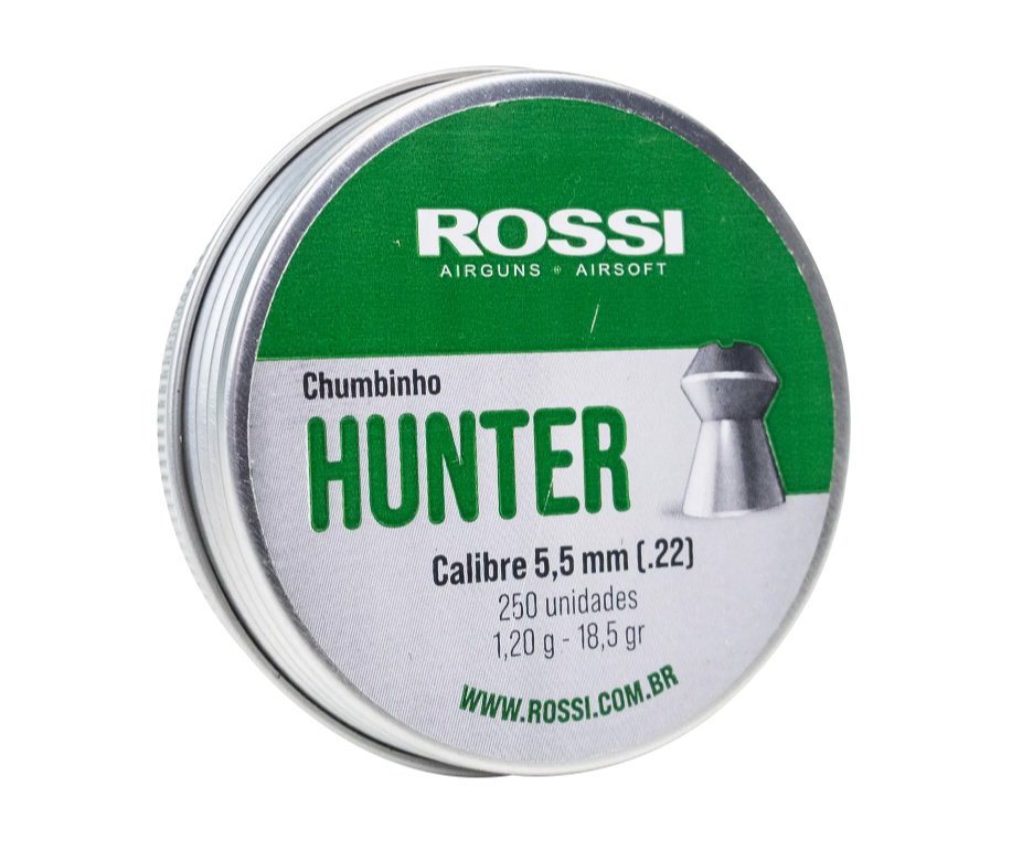Chumbinho Rossi Hunter 5,5mm (250un)