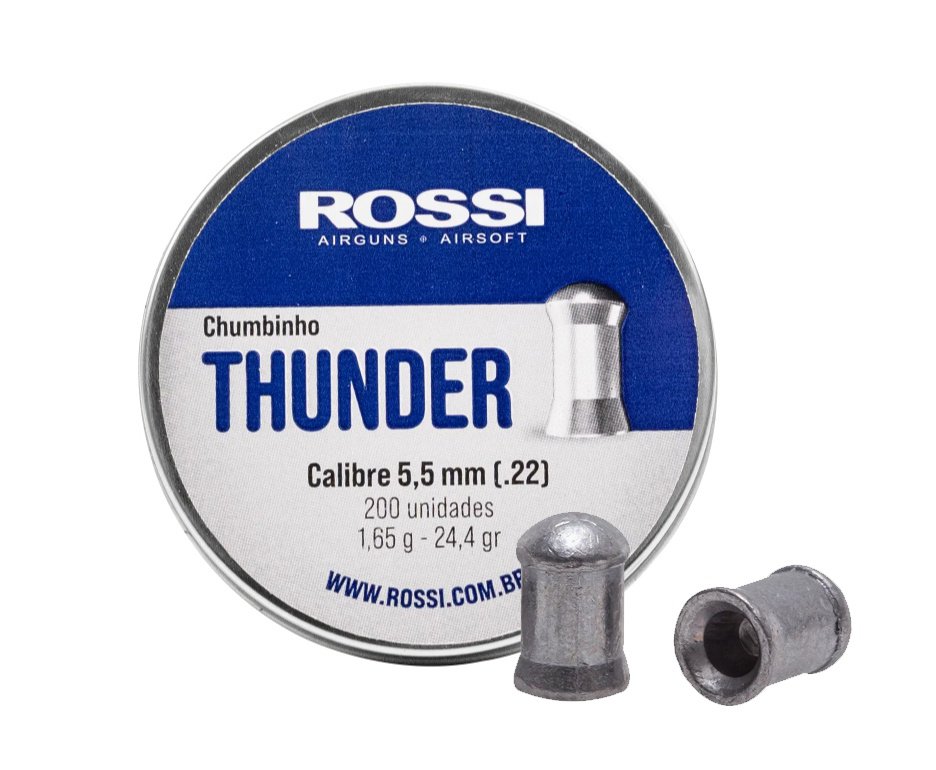 Chumbinho Rossi Thunder 5,5mm (200un)