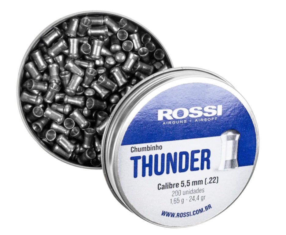 Chumbinho Rossi Thunder 5,5mm (200un)