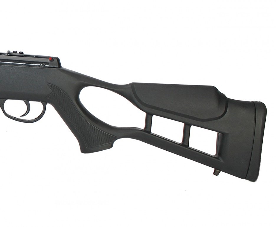 Carabina de Pressão Hatsan Striker Edge 6,35mm Gás Ram 60kg - Rossi + Capa + Luneta 4x32