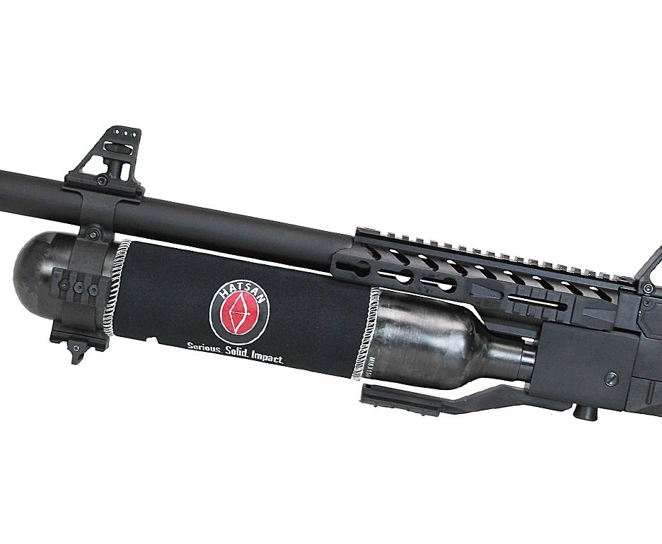 Carabina de Pressão PCP Hatsan Blitz 777 Full Auto 6.35mm - Hatsan + Luneta 1-7x24  + Chumbos + Alvos + Case + Compressor + Scuba 6,8 L