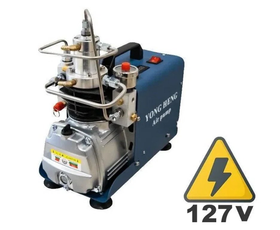 Carabina de Pressão PCP Hatsan Blitz BP Full Auto 6.35mm - Hatsan + Compressor + Scuba 6,8 L