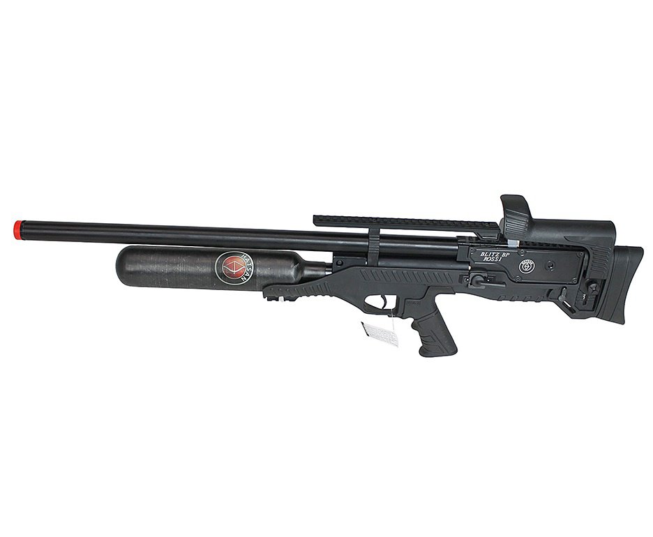 Carabina de Pressão PCP Hatsan Blitz BP Full Auto 6.35mm - Hatsan + Compressor + Scuba 6,8 L