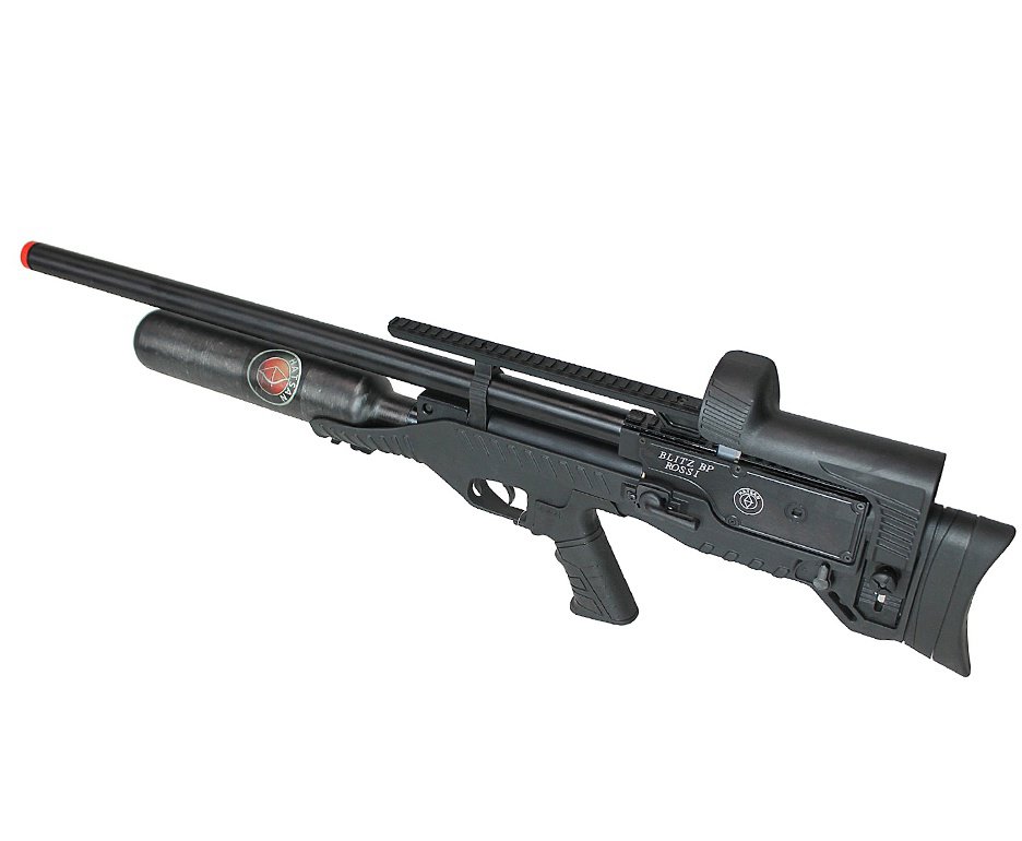 Carabina de Pressão PCP Hatsan Blitz BP Full Auto 6.35mm - Hatsan + Compressor + Scuba 6,8 L