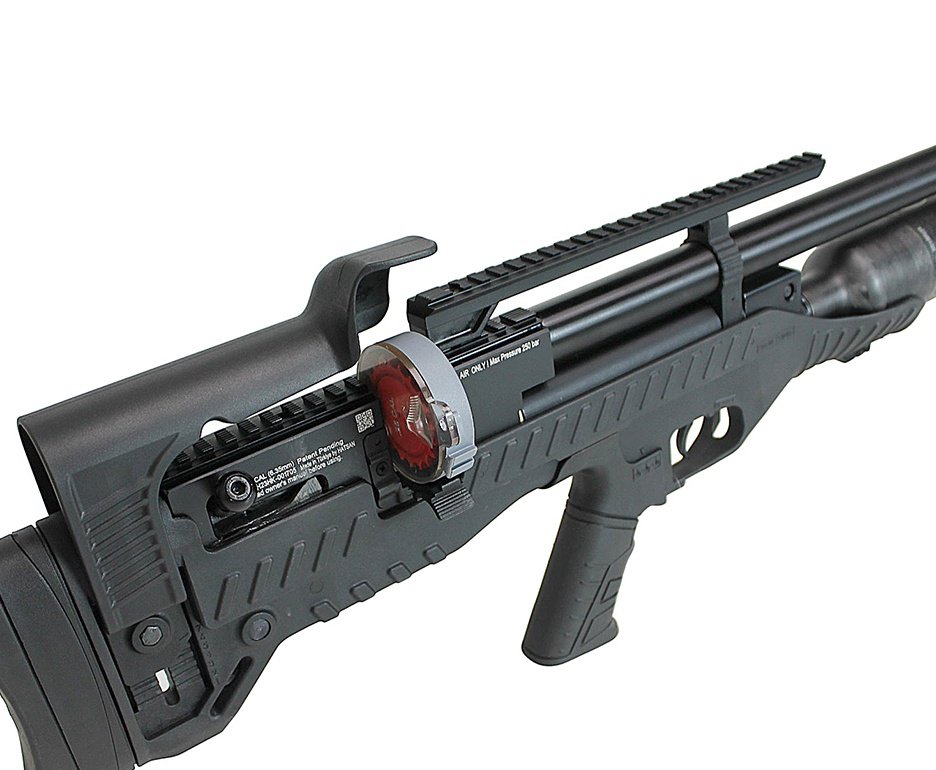 Carabina de Pressão PCP Hatsan Blitz BP Full Auto 6.35mm - Hatsan + Compressor + Scuba 6,8 L