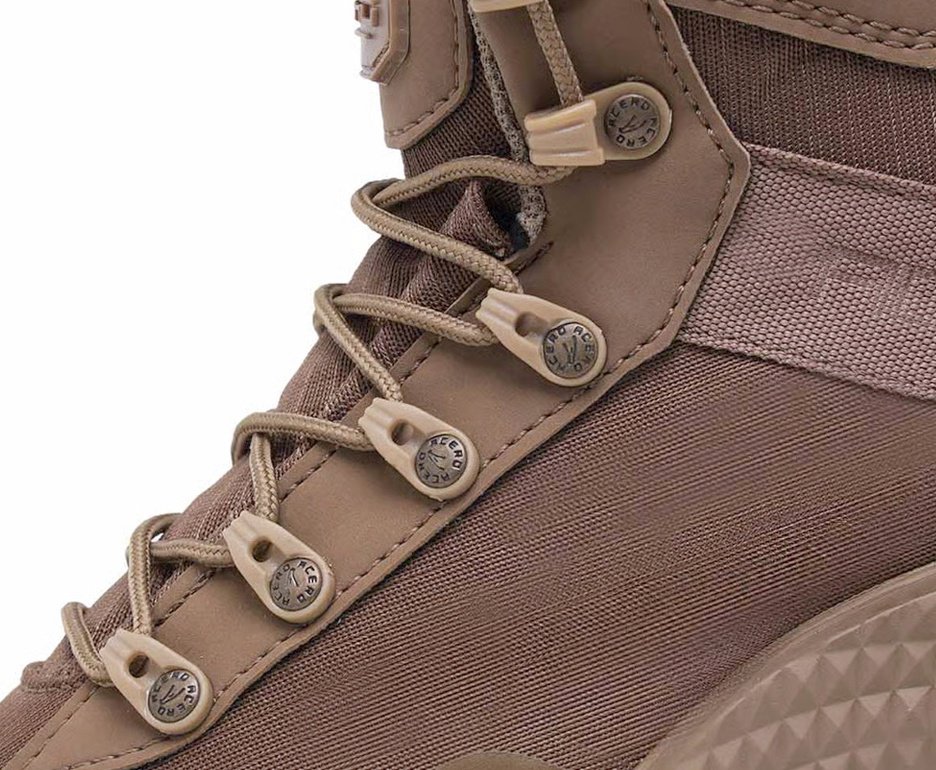 Bota Coturno Militar Acero Ripstop Ponto 45 Coyote