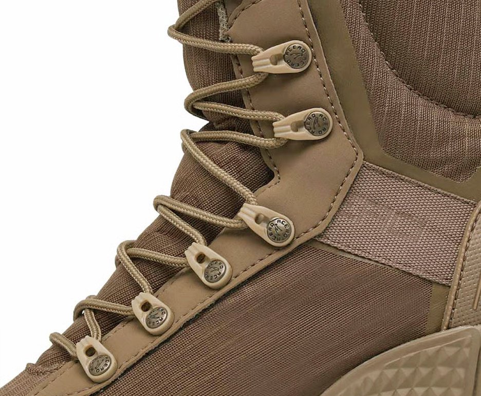 Bota Coturno Militar Acero Ripstop Ponto 50 Coyote
