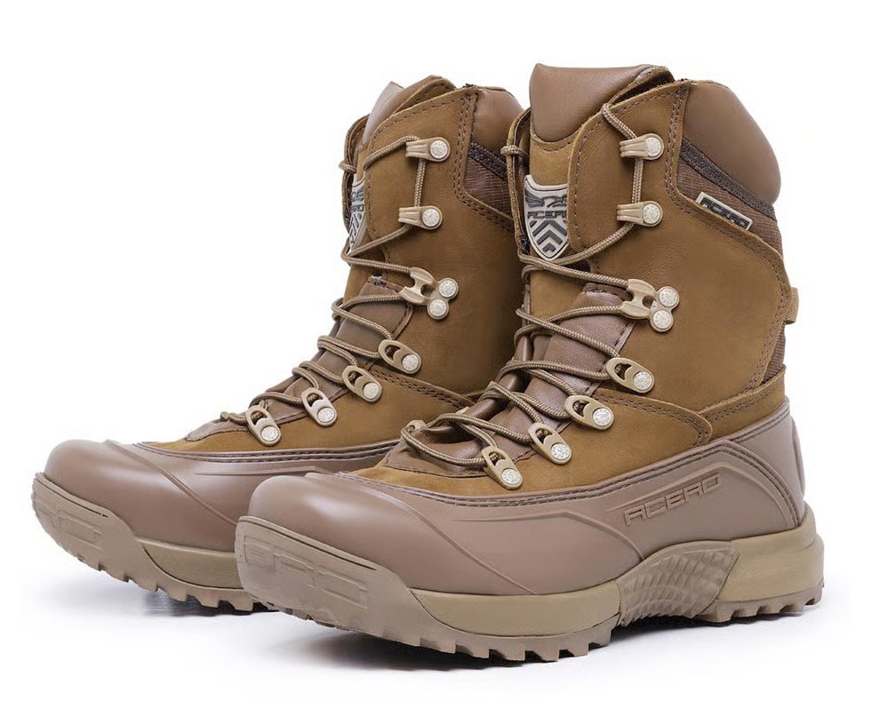 Bota Militar Acero Couro Nobuck Tiger Pro Max Coyote