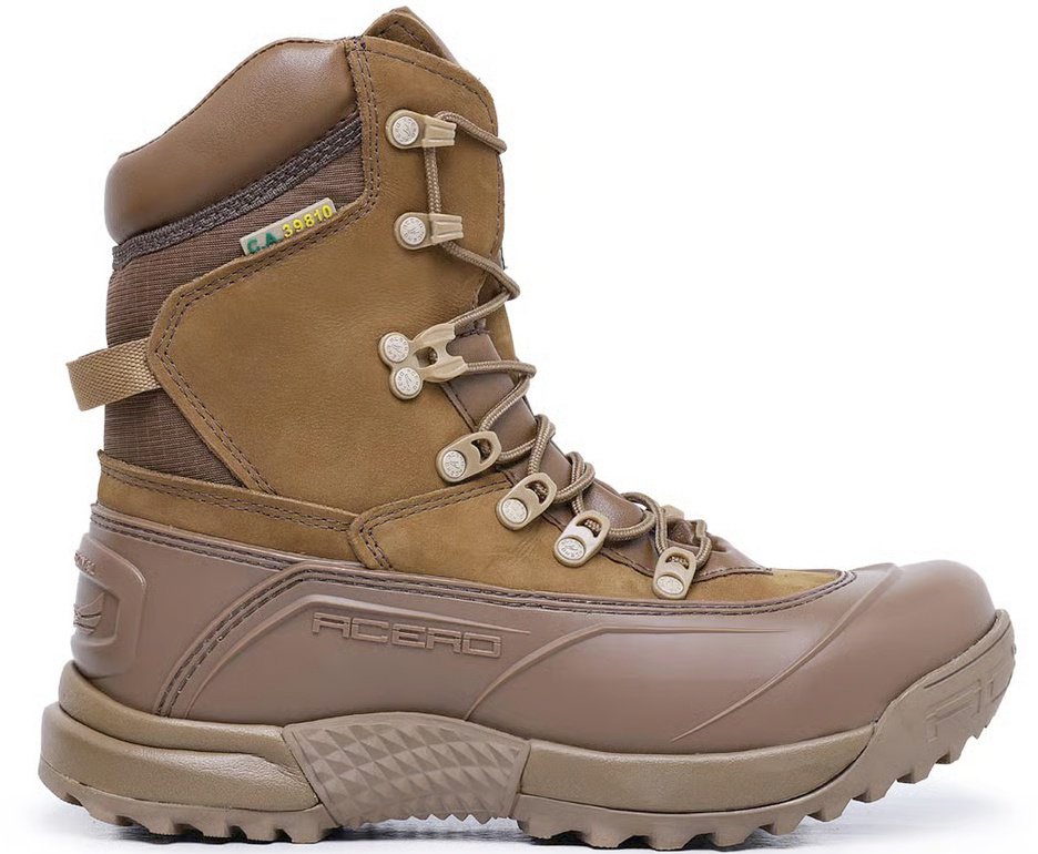 Bota Militar Acero Couro Nobuck Tiger Pro Max Coyote