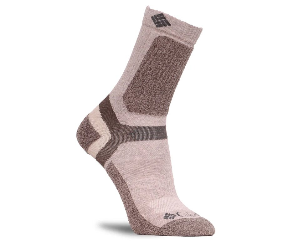 MEIA COLUMBIA CROP HIKE CREW LIGTHWEIGHT KHAKI P