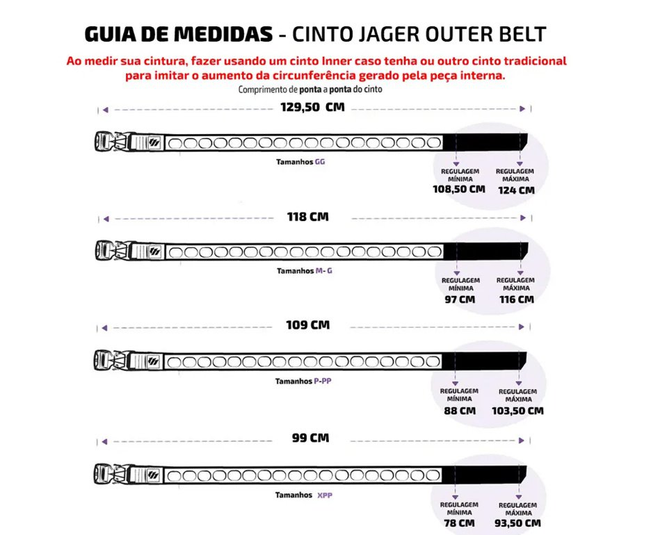 Cinto Evo Tactical Jager Outer Belt 2.0 Tático Militar PP-P 102cm - Verde