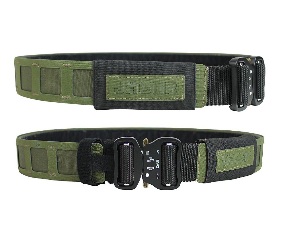 Cinto Evo Tactical Jager Outer Belt 2.0 Tático Militar PP-P 102cm - Verde