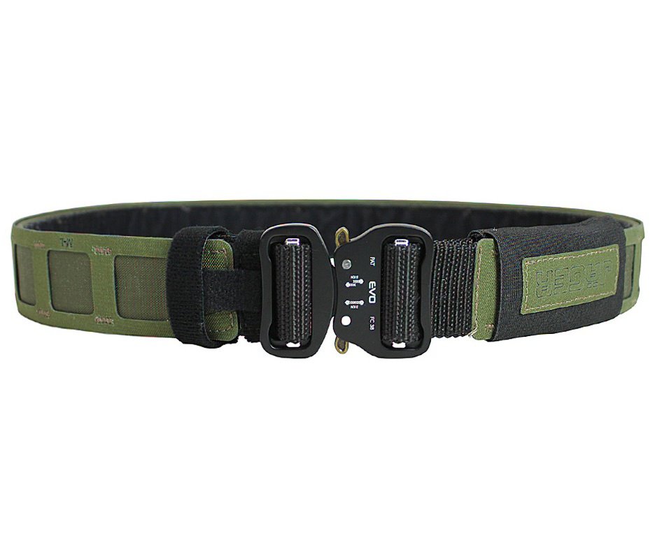 Cinto Evo Tactical Jager Outer Belt 2.0 Tático Militar M-G 112cm - Verde