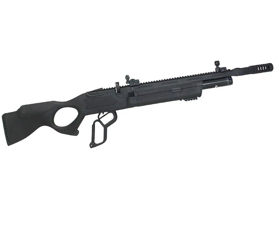 Carabina de Pressão PCP Hatsan Vectis 6.35mm Lever Action - Rossi + Bomba