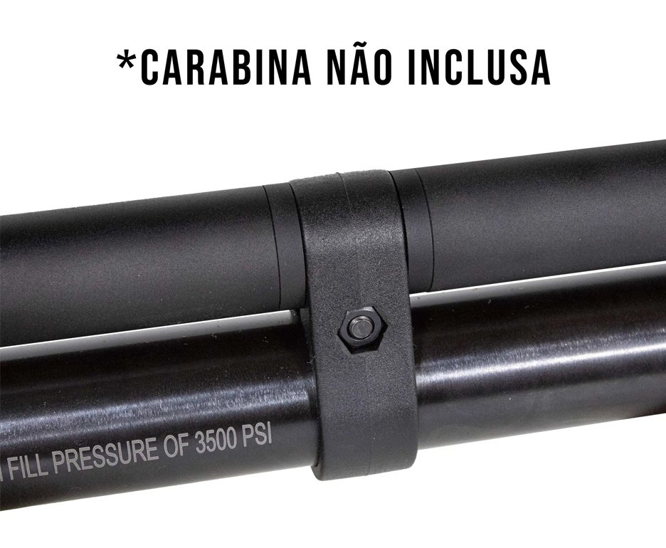Sobrecano e Moderador de Som Quickshot Para Beeman PCP 1331 Raider