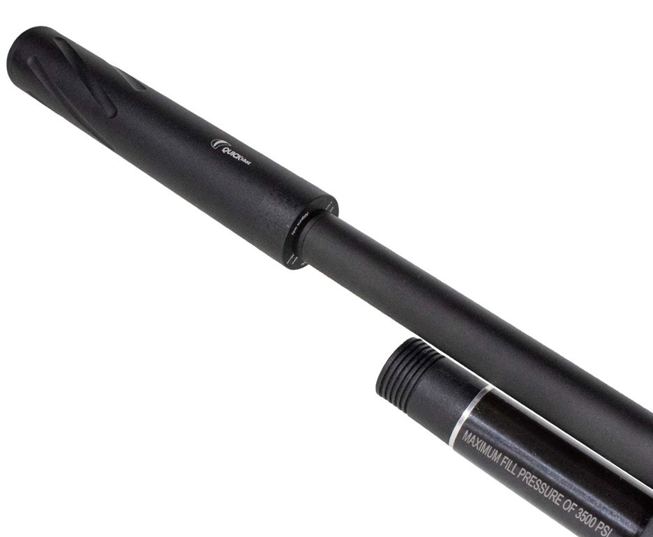 Sobrecano e Moderador de Som Quickshot Para Beeman PCP 1331 Raider