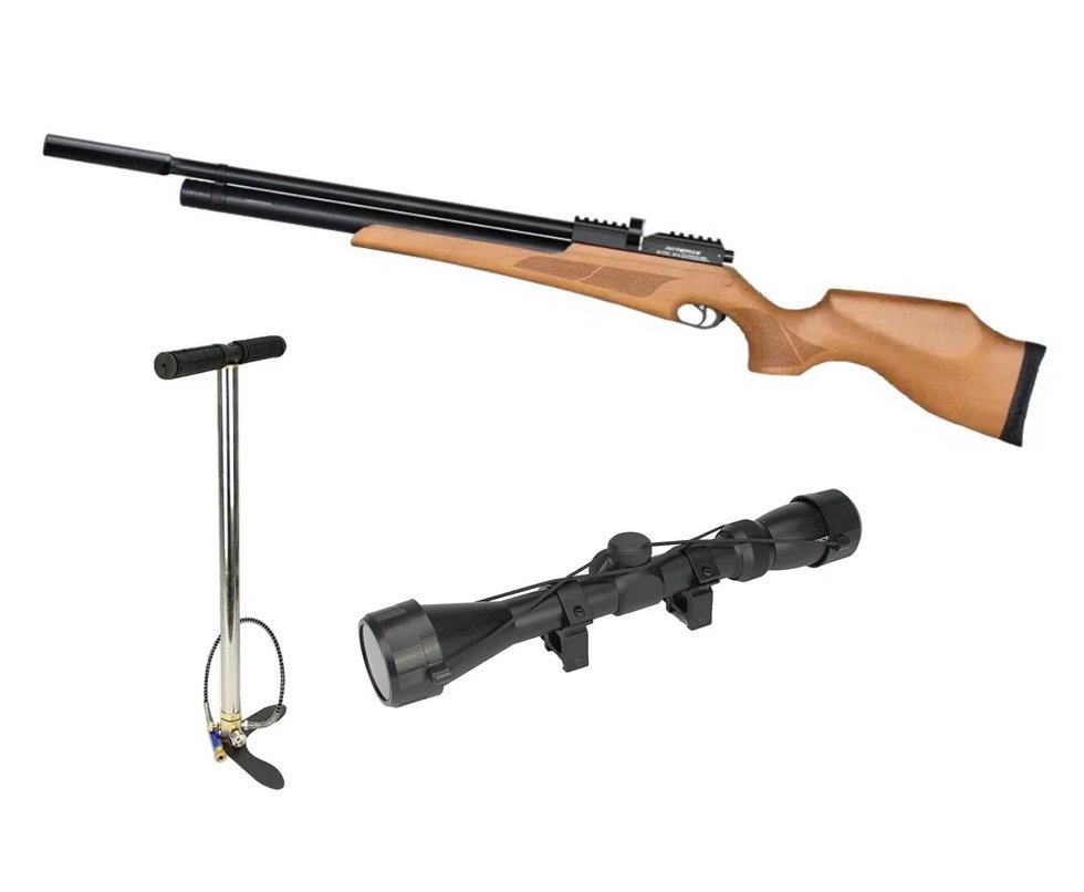 Carabina de Pressão Artemis PCP M16 Specter 5.5mm FXR + Bomba + Luneta 3-9x40