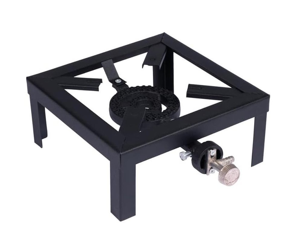 Fogareiro A Gas Glp Em Aço Rustic 33,5x24,5cm  - Mor