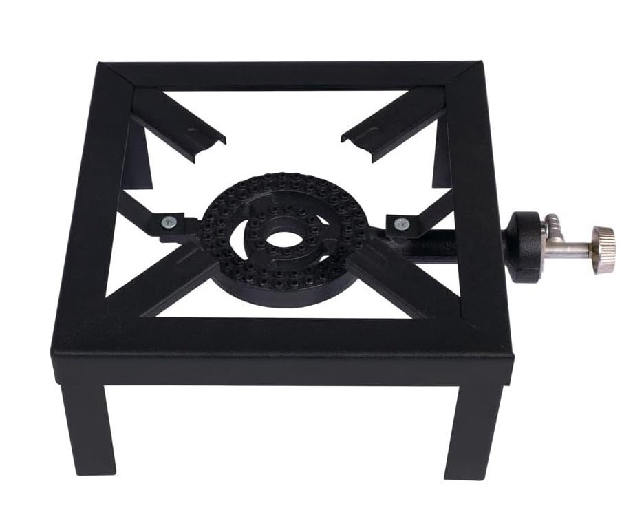 Fogareiro A Gas Glp Em Aço Rustic 33,5x24,5cm  - Mor