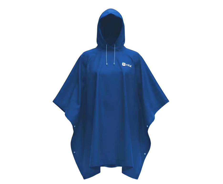 Capa de Chuva Poncho Compacto Impermeável NTK - Azul