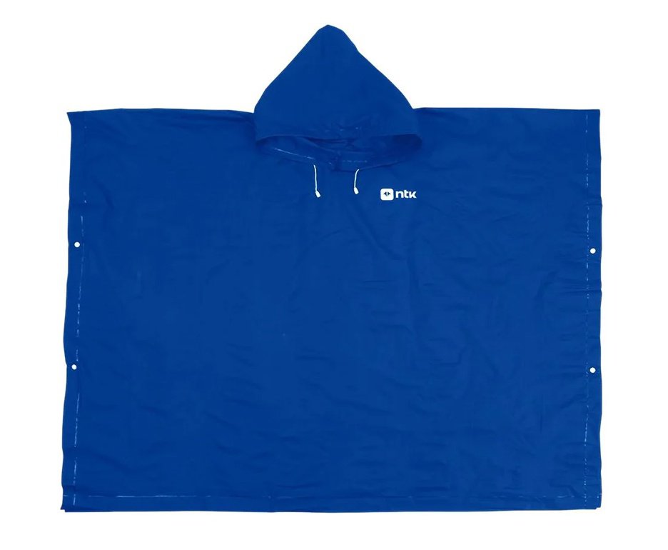 Capa de Chuva Poncho Compacto Impermeável NTK - Azul