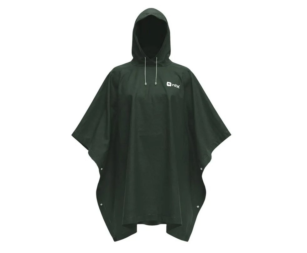 Capa de Chuva Poncho Compacto Impermeável NTK - Verde