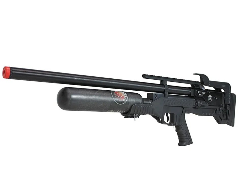 Carabina de Pressão PCP Hatsan Blitz BP Full Auto 6.35mm - Hatsan + Compressor Portátil Trivolt 2 Coolers