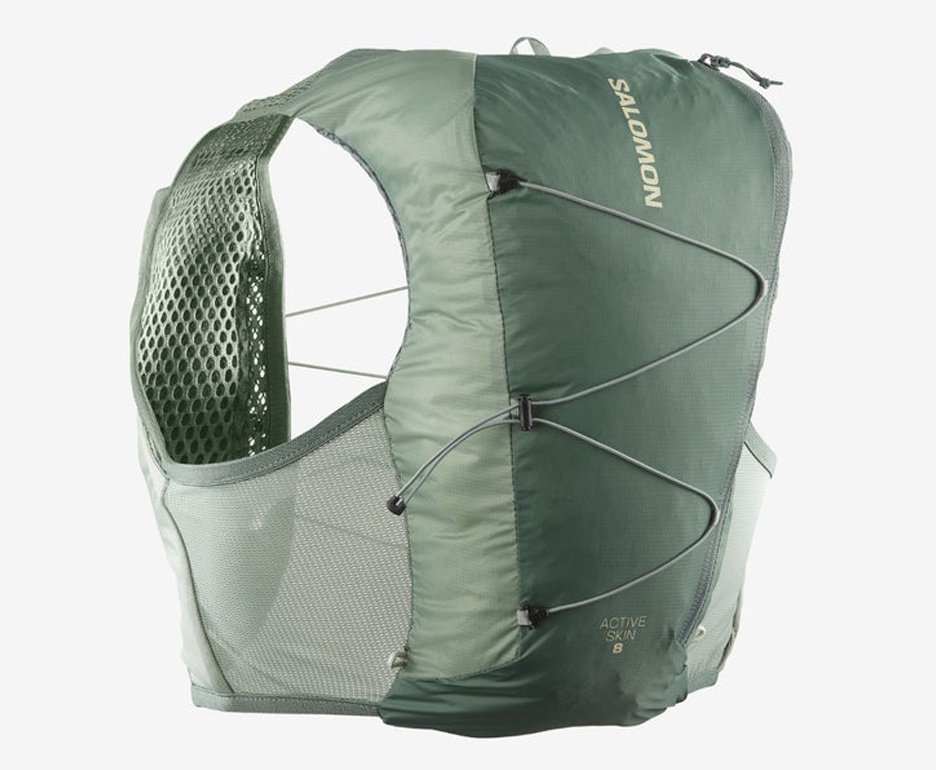 Mochila/ Colete de Hidratação Salomon Adv Skin 8 No Flasks Laurel Wreath/Lily