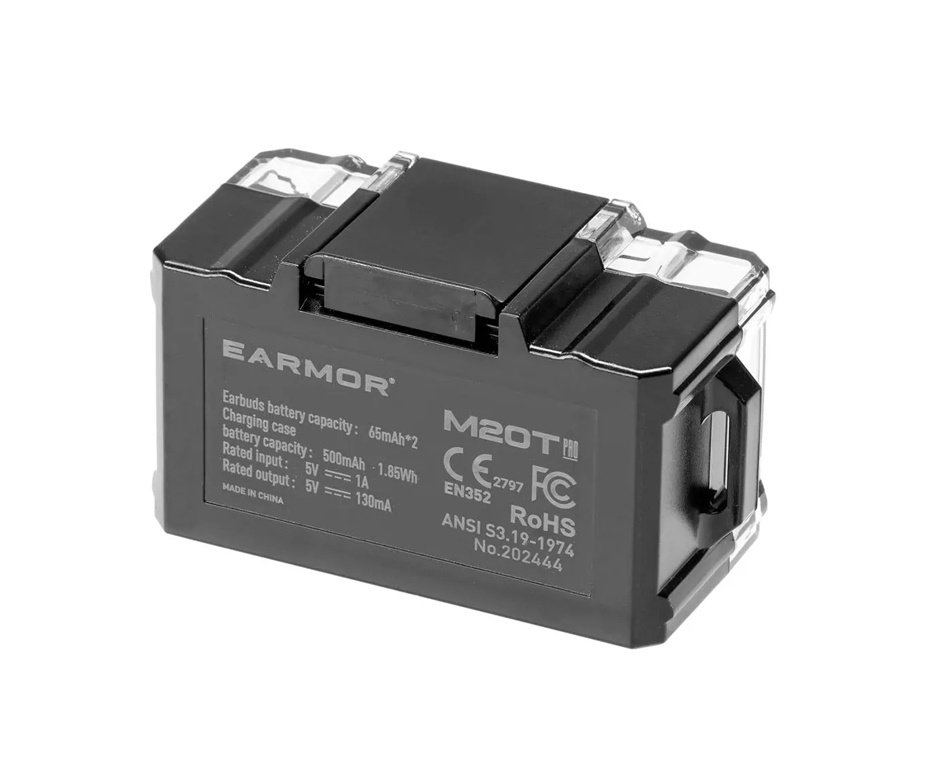 Abafador de Ruido Eletronico Auricular E armor com Bluetooth