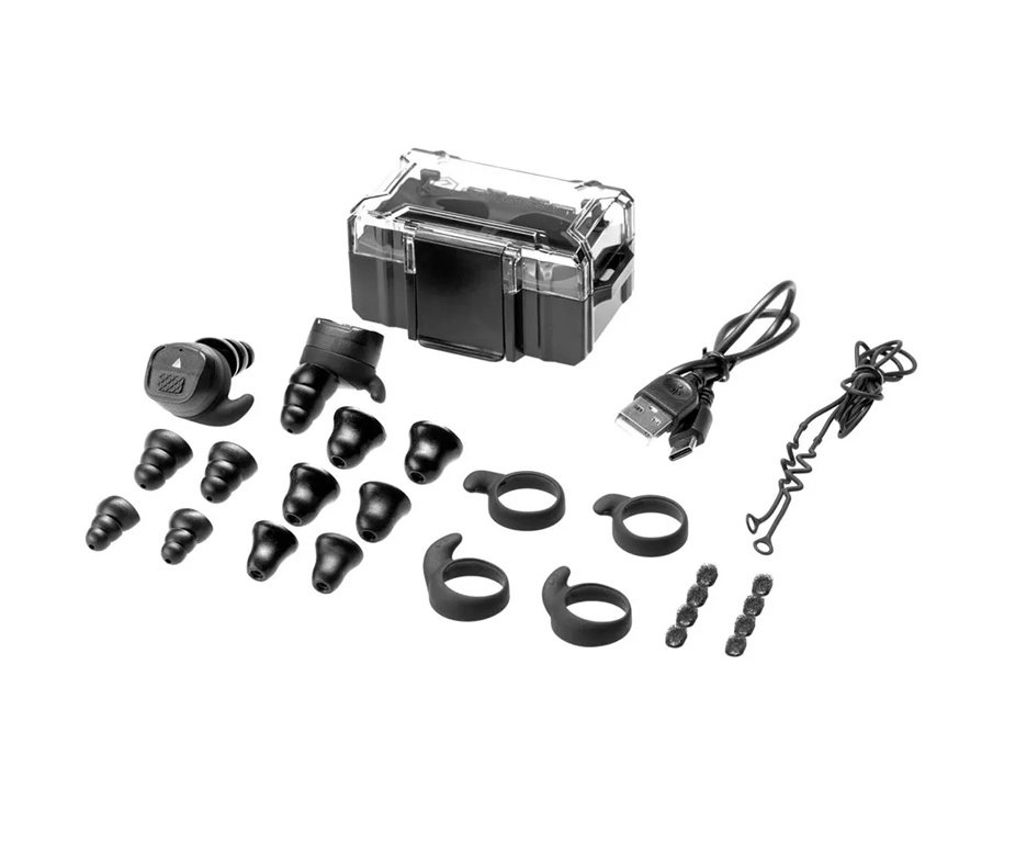 Abafador de Ruido Eletronico Auricular E armor com Bluetooth