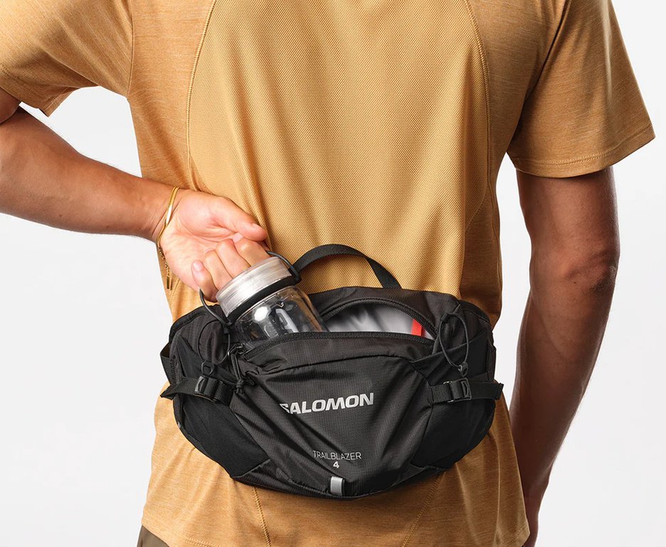 Cinto Esportivo Salomon Trailblazer Belt Black/Alloy