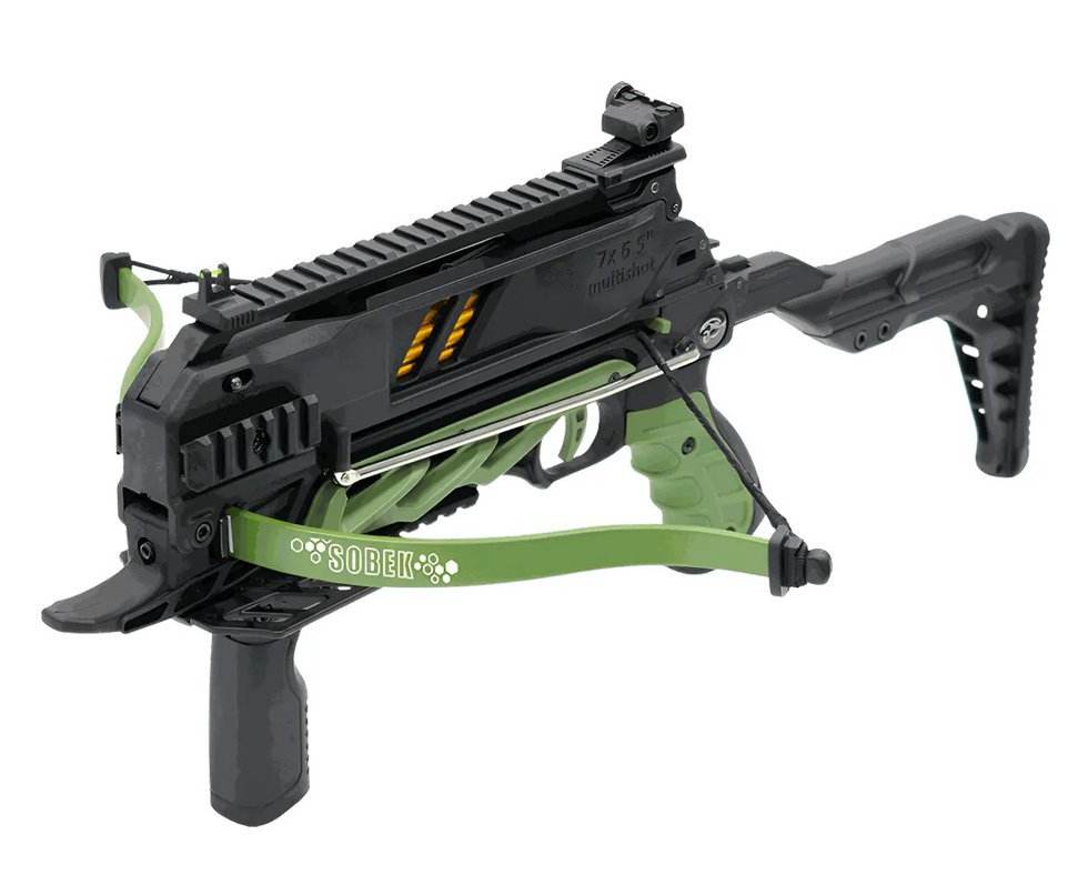 Balestra Besta MK-TCS3-G Sobek 80 Libras com carregador 7 setas - Man Kung