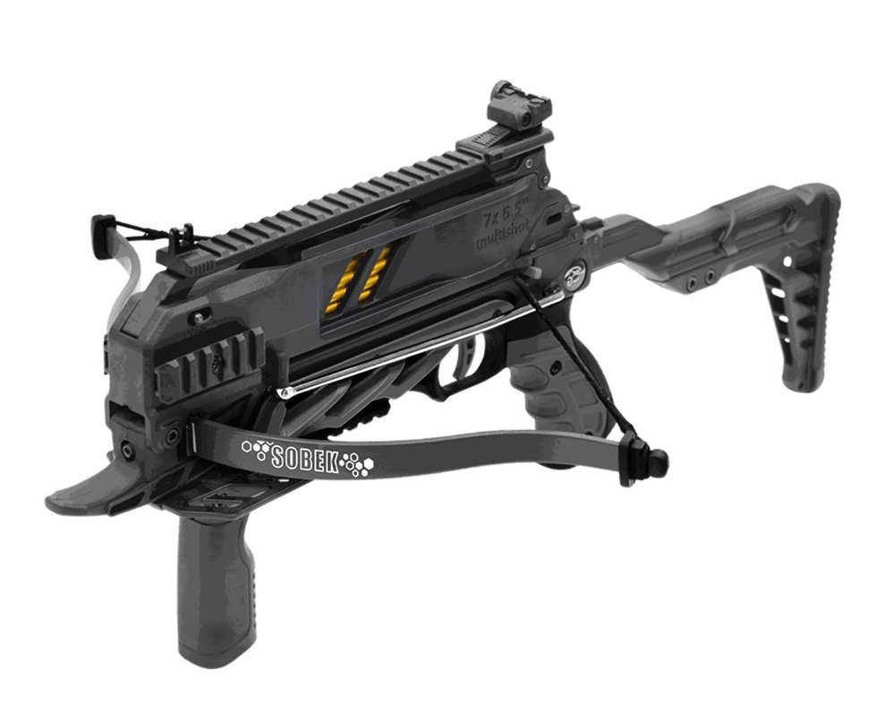 Balestra Besta MK-TCS3-BK 80 Libras, C/ carregador 7 setas