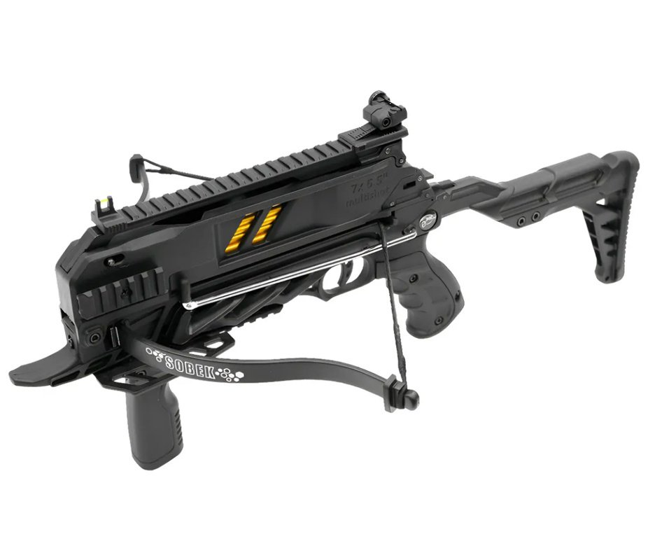 Balestra Besta MK-TCS3-BK Sobek 80 Libras com carregador 7 setas - Man Kung