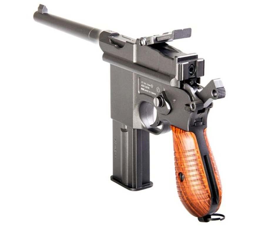 Artefato de Pressão KWC Mauser Full Metal BB Co2 4,5mm