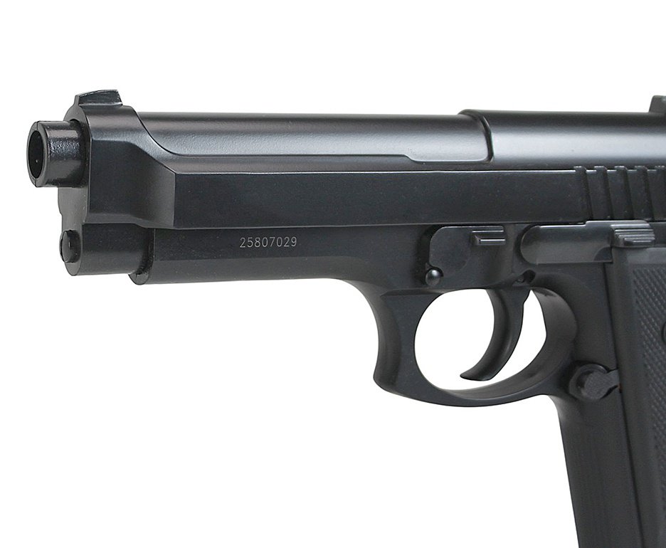 Pistola de Pressão KWC Mola PT92 Metal Slide Aluminio 6,0mm