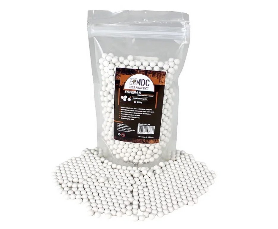 Rifle de Airsoft AEG Neptune G36 6mm - Rossi + Alvos + Bateria + Carregador + BBS + Capa