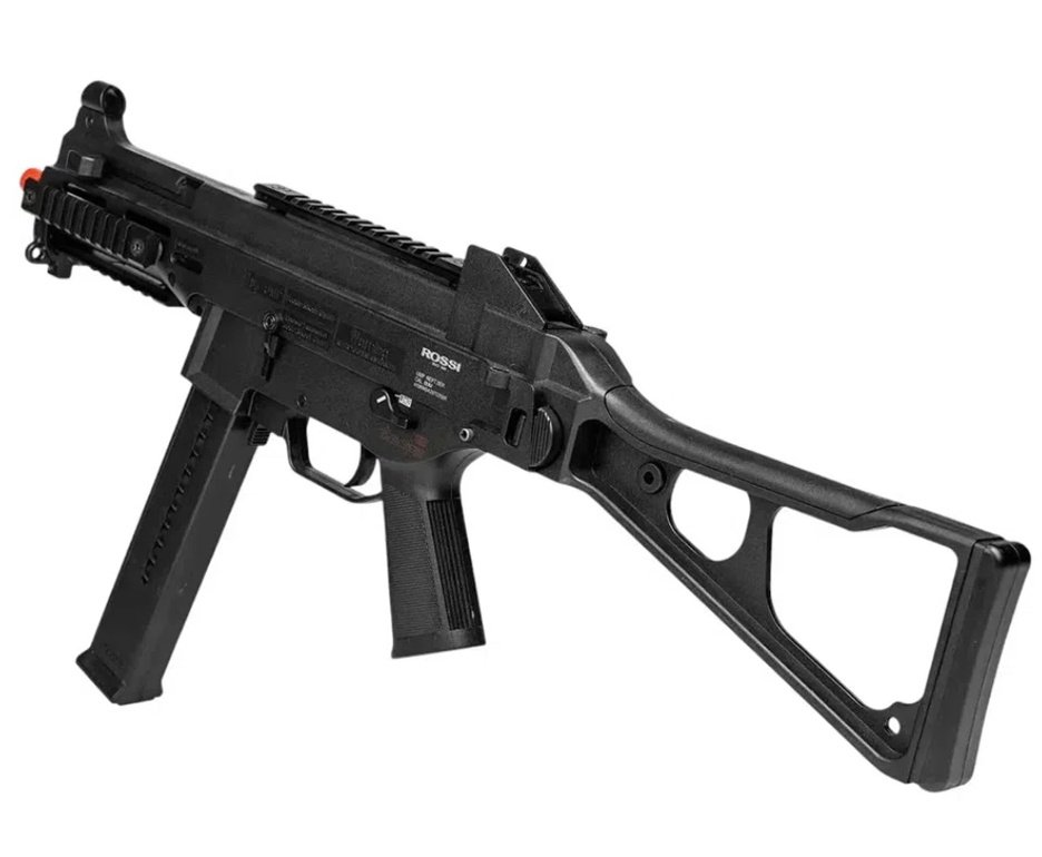 Rifle de Airsoft Neptune UMP AEG 6mm - Rossi + Alvos + Bateria + Carregador