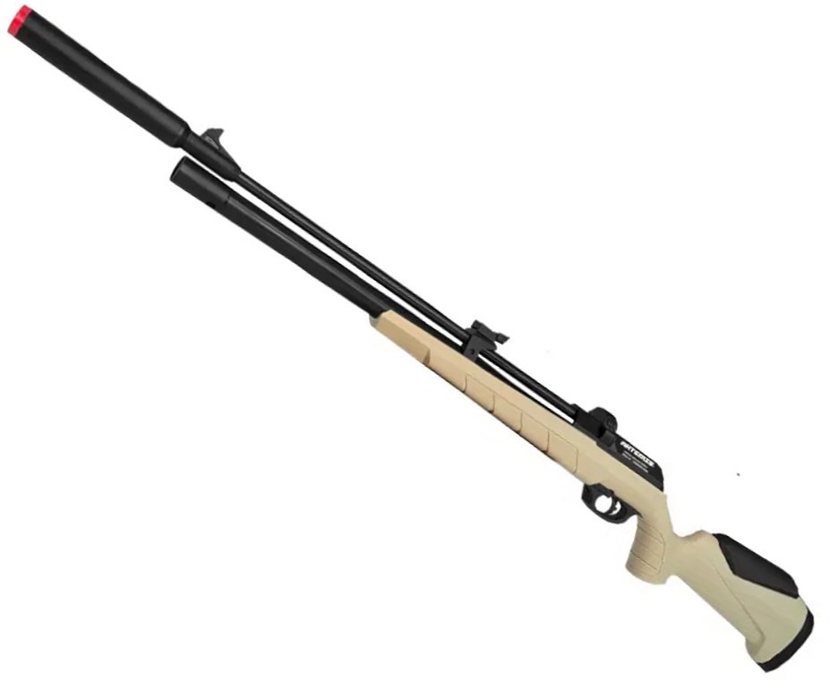 Carabina de Pressão Artemis PCP PR900T G3 Tan 5,5mm - FXR + Kit de Limpeza +  Chumbos + Óculos