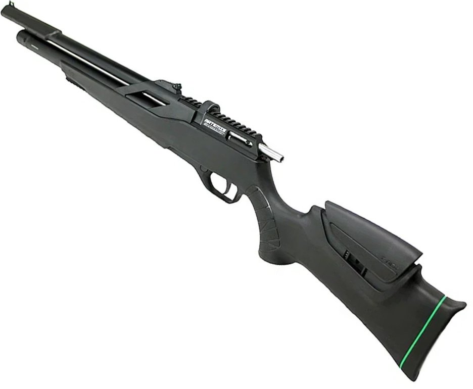 Carabina de Pressão PCP Artemis T-REX Montecarlo 5.5mm com Válvula Reguladora - FXR + Capa + Alvos + Desengripante / Anticorrosivo + Kit de Limpeza + Chumbos Harpex