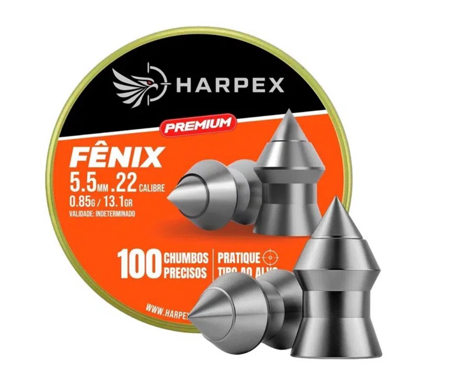 Carabina de Pressão PCP Artemis T-REX Montecarlo 5.5mm com Válvula Reguladora - FXR + Capa + Alvos + Desengripante / Anticorrosivo + Kit de Limpeza + Chumbos Harpex