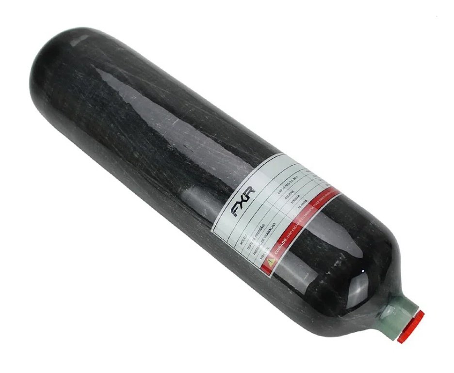 Compressor para PCP e Cilindros de Scuba até 4500PSI 300Bar 30MPA 220V - FXR Arms + Kit Scuba de 3L