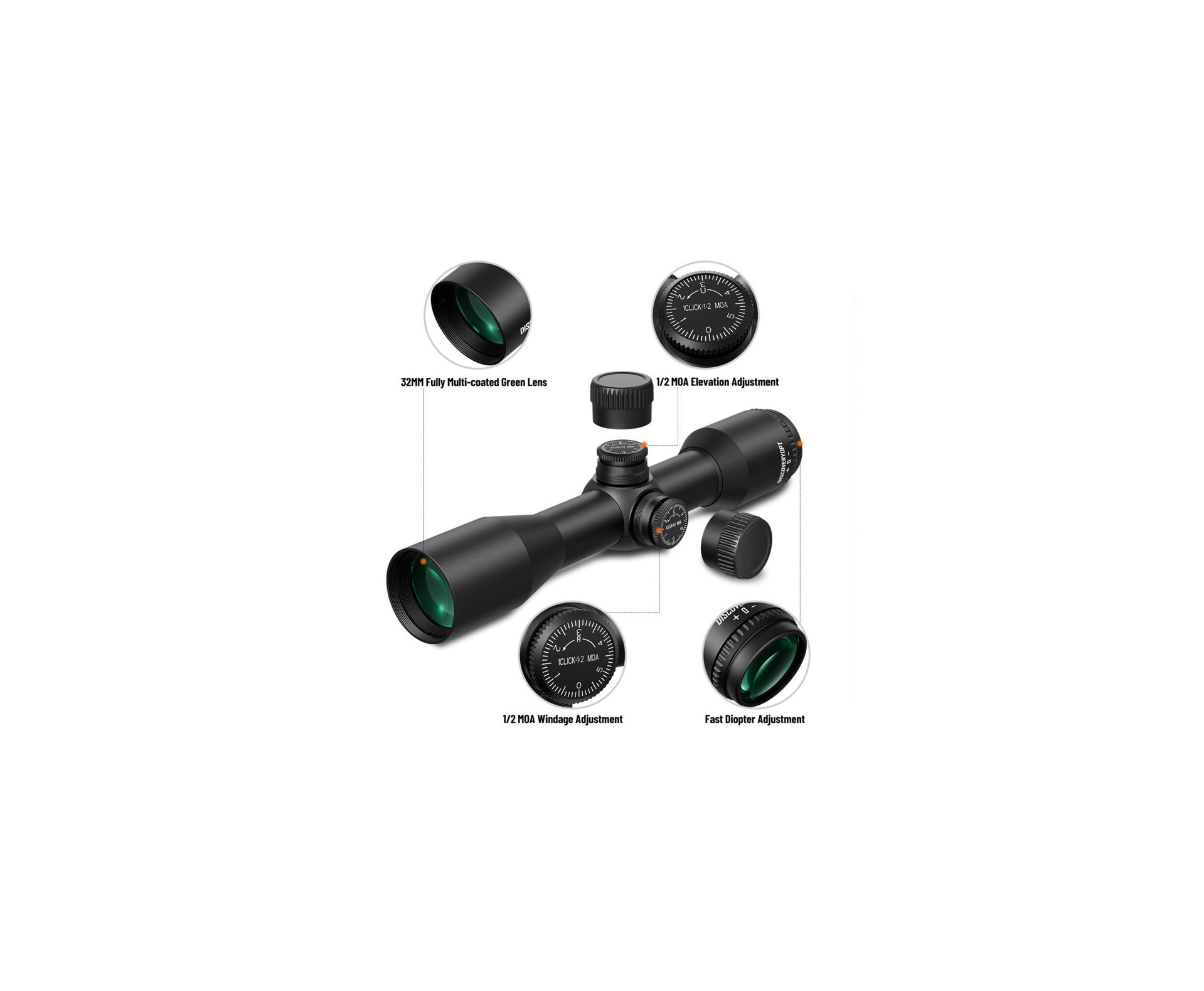 Luneta Discovery MS 6x32