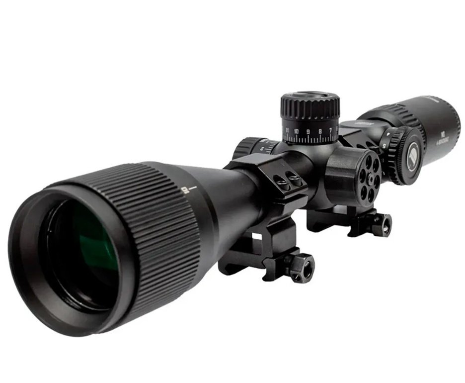 Luneta Mira Discovery MS 4-16x42 AOAC Paralaxe e Retículo Iluminado Trilho 22mm - Discovery