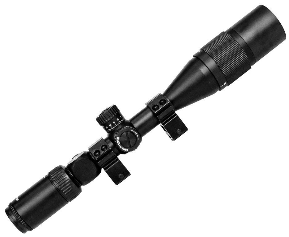 Luneta Mira Discovery MS 4-16x42 AOAC Paralaxe e Retículo Iluminado Trilho 22mm - Discovery