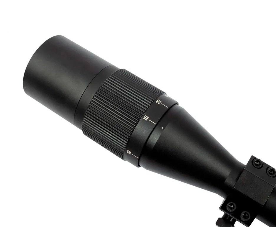 Luneta Mira Discovery MS 4-16x42 AOAC Paralaxe e Retículo Iluminado Trilho 22mm - Discovery