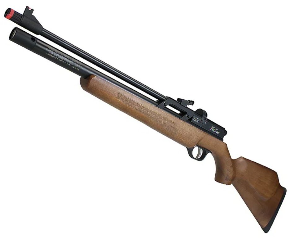 Carabina de Pressão PCP Rossi Dione VR madeira 5,5mm - Rossi + Kit de Limpeza + Chumbos + Alvos