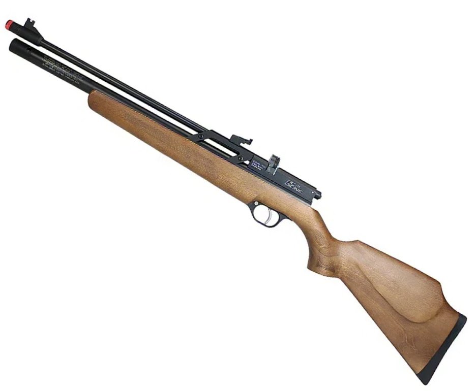 Carabina de Pressão PCP Rossi Dione VR madeira 5,5mm - Rossi + Kit de Limpeza + Chumbos + Alvos + Capa + Kit Fluidos