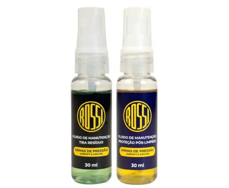 Carabina de Pressão PCP Rossi Dione VR madeira 5,5mm - Rossi + Kit de Limpeza + Chumbos + Alvos + Capa + Kit Fluidos